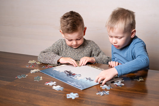 Kinderpuzzle - Steyr - Starke Helfer im Wald
