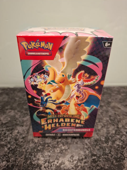 Pokémon Boosterbundle: Mega-Entwicklung – Erhabene Helden