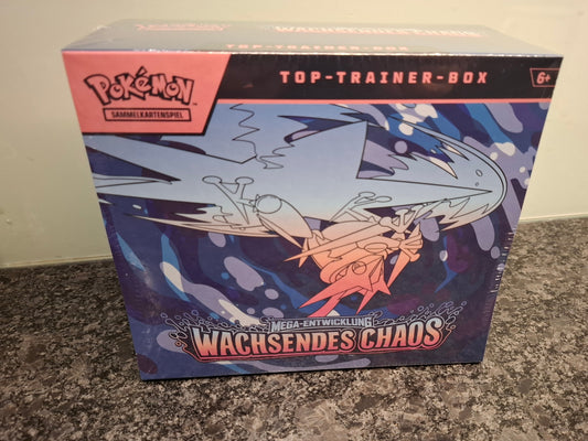 Pokémon - Mega Entwicklung - Wachsendes Chaos, Top Trainer Box