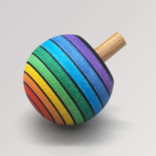 Kreisel Umdrehkreisel Regenbogen